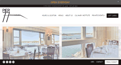 Desktop Screenshot of pier77restaurant.com